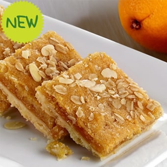 Vegan Apricot, Orange & Almond Slice