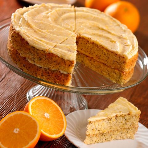 Orange and Poppy Seed Cake