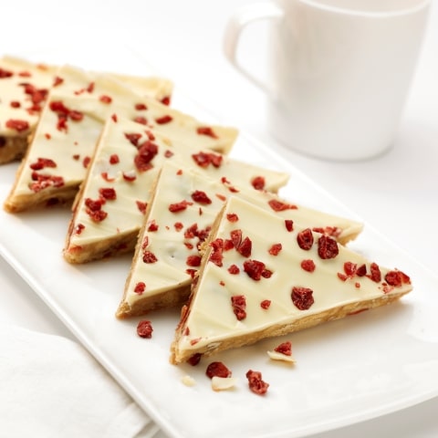 White Chocolate & Cranberry Tiffin