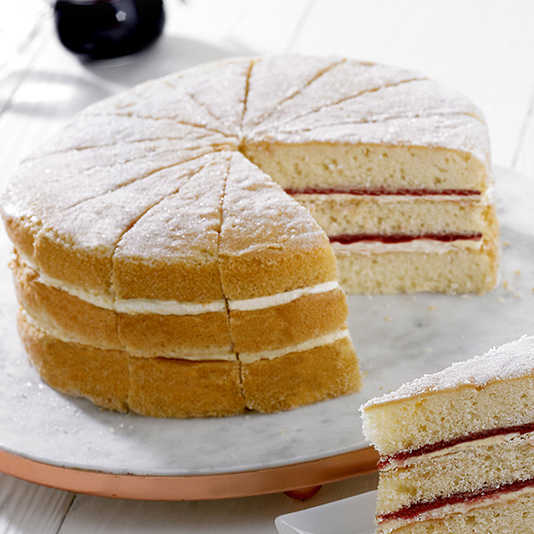 Triple Raspberry Victoria Sponge