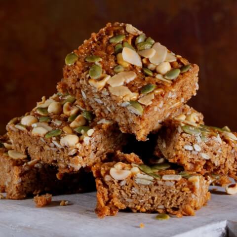 Gluten Free & Vegan Nutty Flapjack