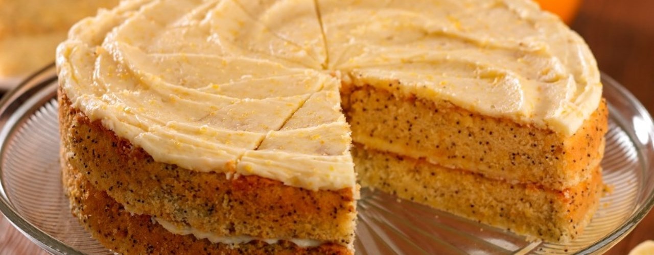 Orange and Poppy Seed Cake 