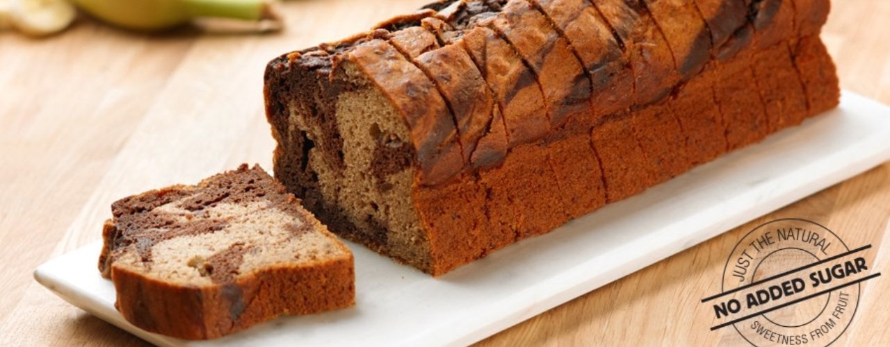 Banana and Chocolate Loaf Cake 