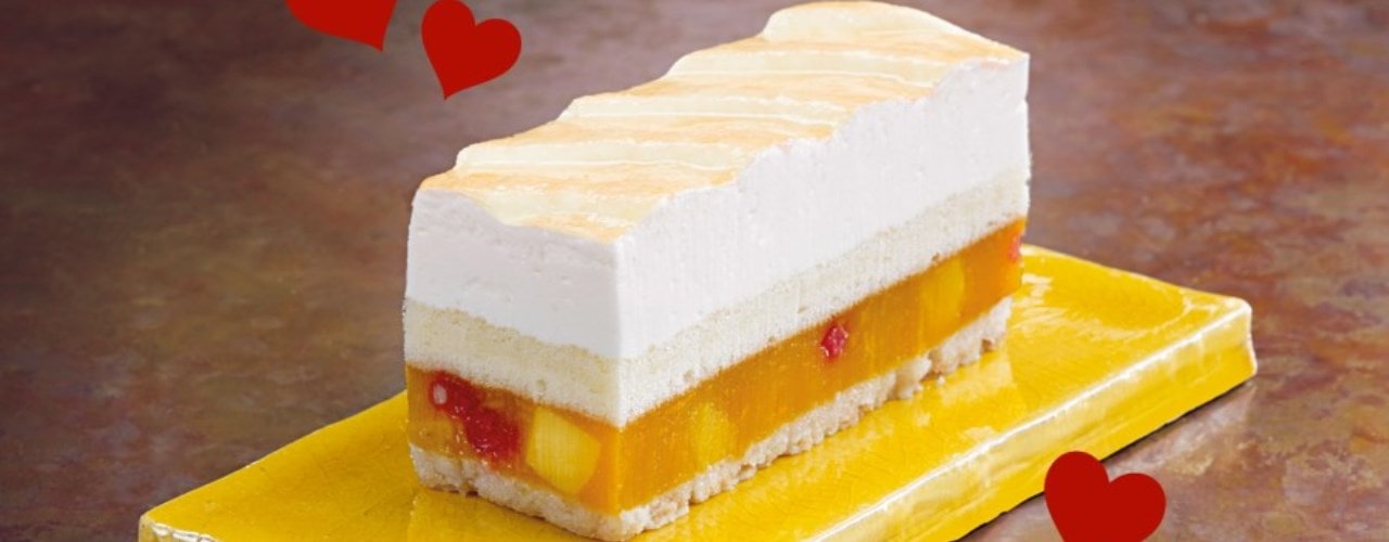 Mango and Passion Fruit Entremets 