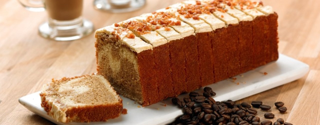 Salted Caramel Latte Loaf