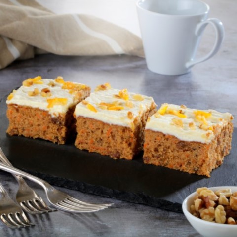 Carrot and Orange Traycake