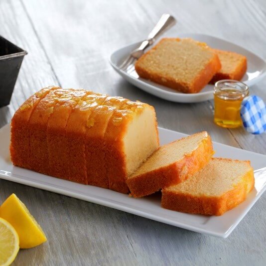 GF Lemon Drizzle Loaf Cake
