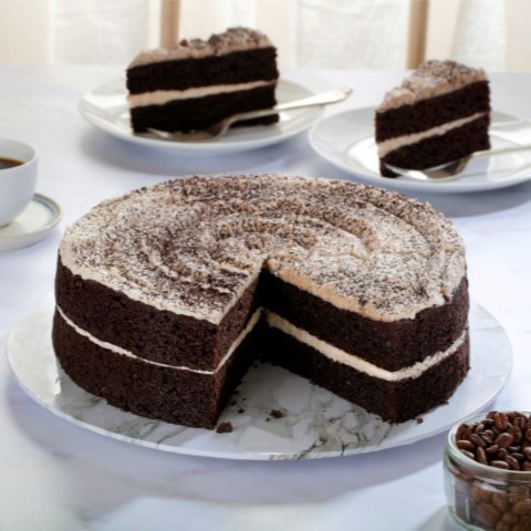 Vegan Mocha Cake 10in