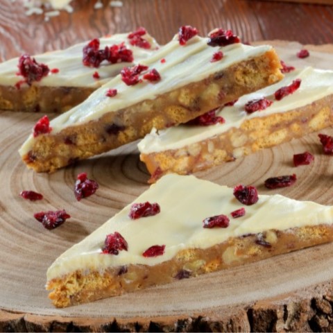 White Chocolate & Cranberry Tiffin