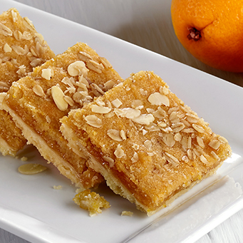 Vegan Apricot, Orange & Almond Slice