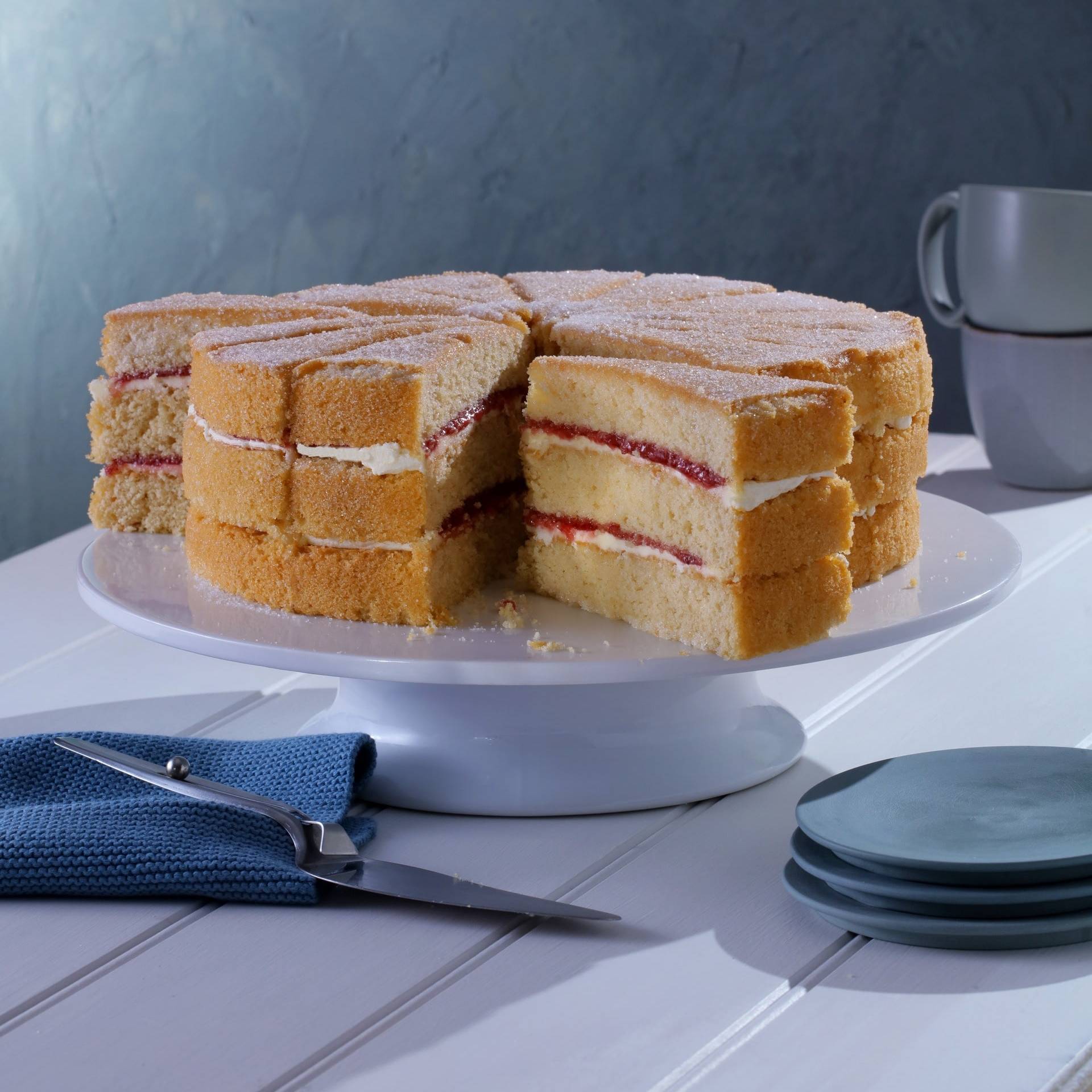 Triple Raspberry Victoria Sponge